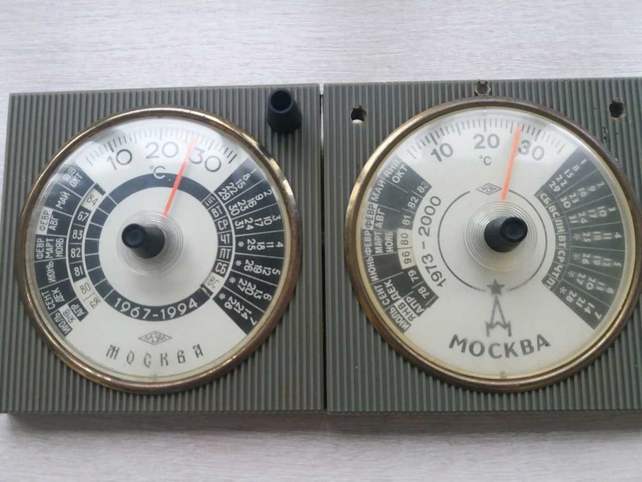 Продам календарь-термометр «Москва»