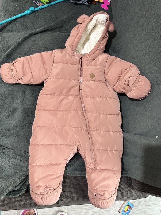 Salopeta iarna imblanita H&M 68 4-6 luni