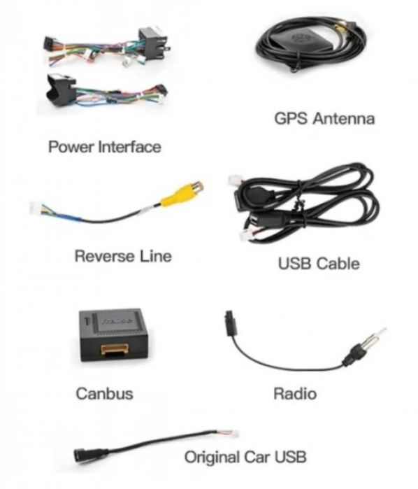 Мултимедия с GPS навигация и Android 13 за Volkswagen, Seat, Skoda