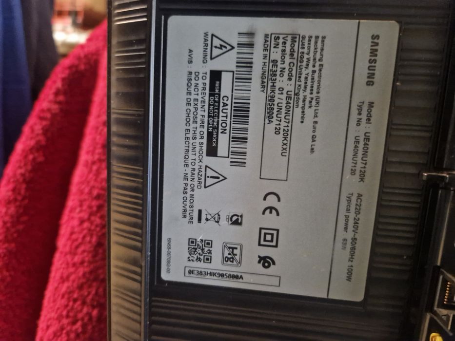 Samsung UE40NU7120K