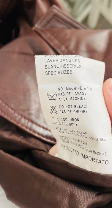 Geaca sacou piele reala Monte Reggi