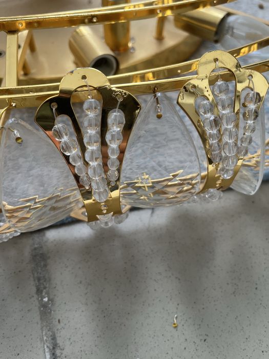 Люстра хоустальная (1*1 большая )