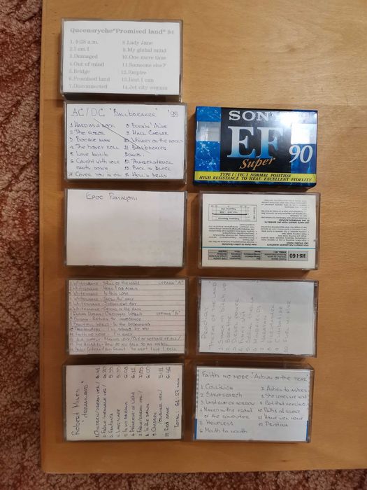 Аудио Касети - метал, рок и поп музика