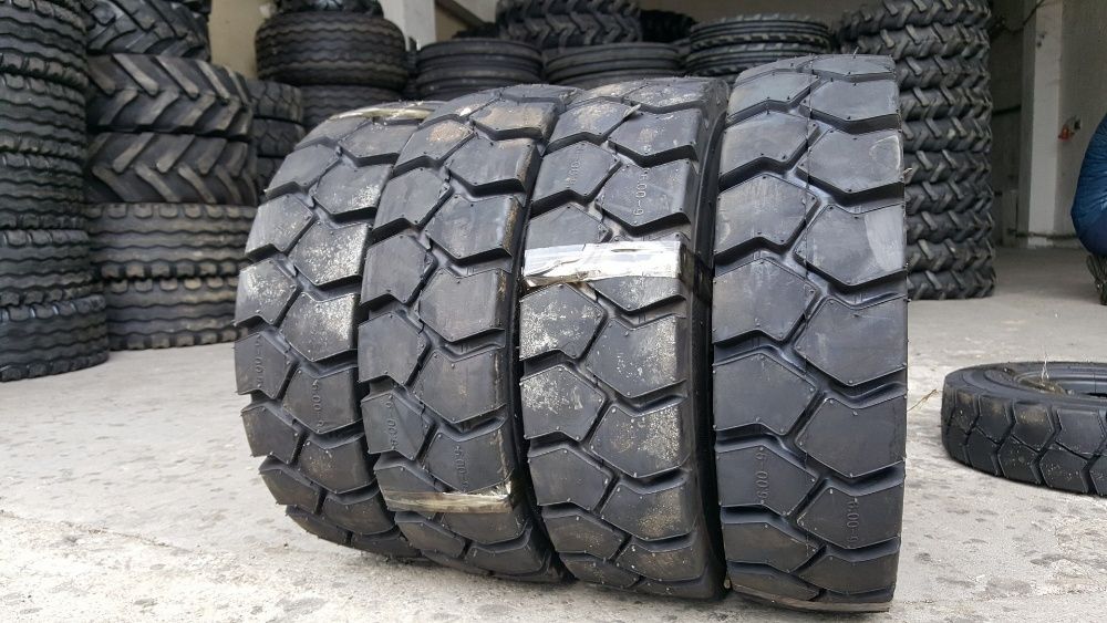 Anvelope noi 6.00-9 industrial camera inclusa cauciucuri cu 12 pliuri