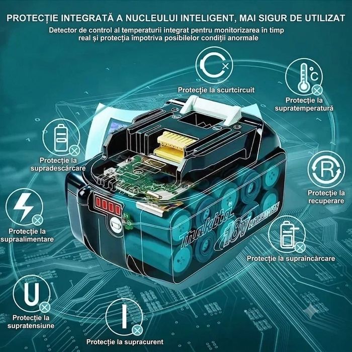 Acumulator Makita 18V 6Ah Li-Ion