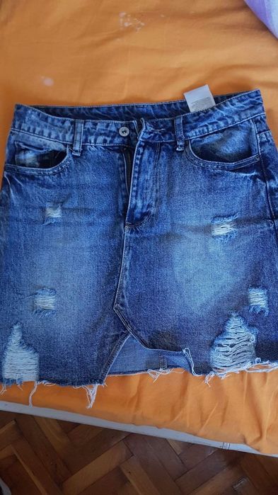 Нова дънкова пола