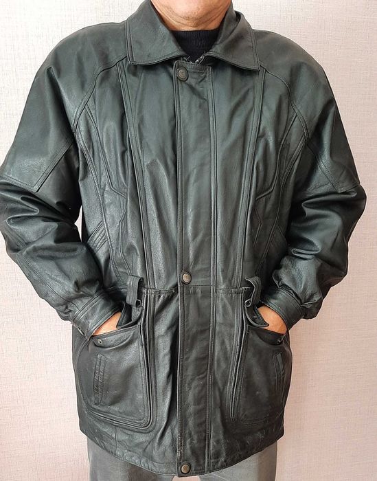 Кожаная куртка размер 2XL