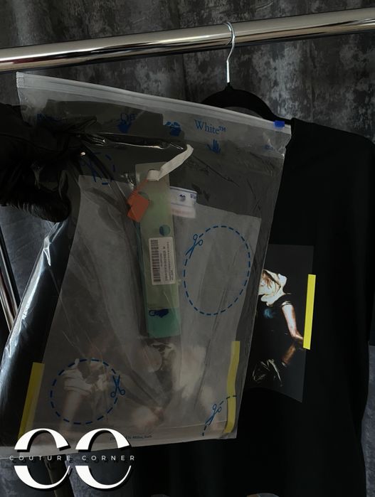 Tricou OFF-White • Calitate TOP • Diagonal Arrow Caravaggio