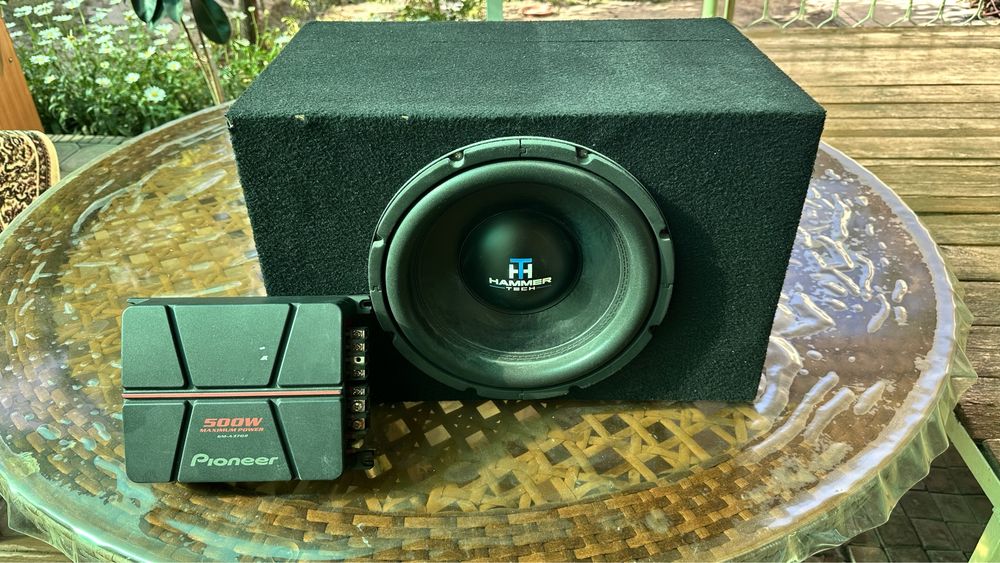 Сабвуфер HAMMER TECH va Pioneer Usilitel