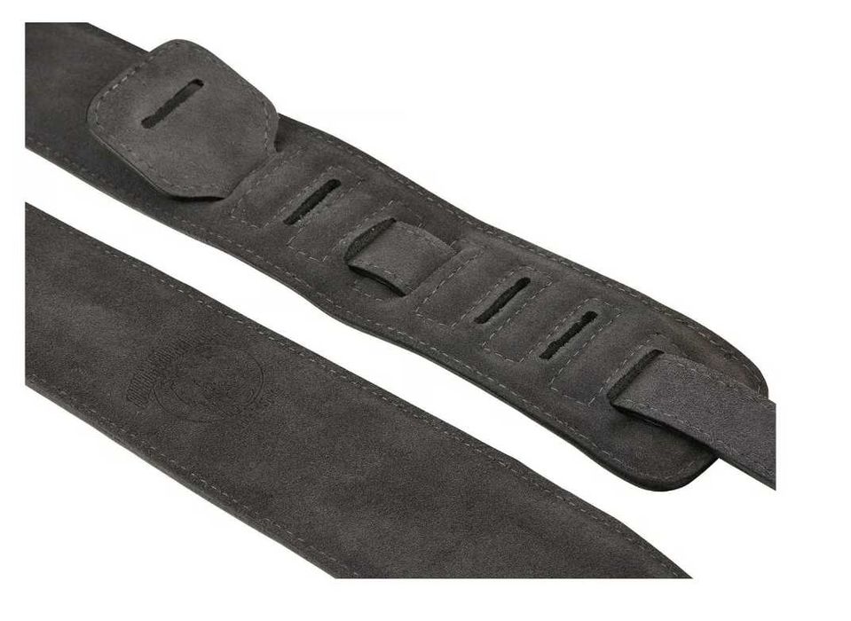 Колан за китара Bourbon Strap / Crocodile Black / Made in Spain