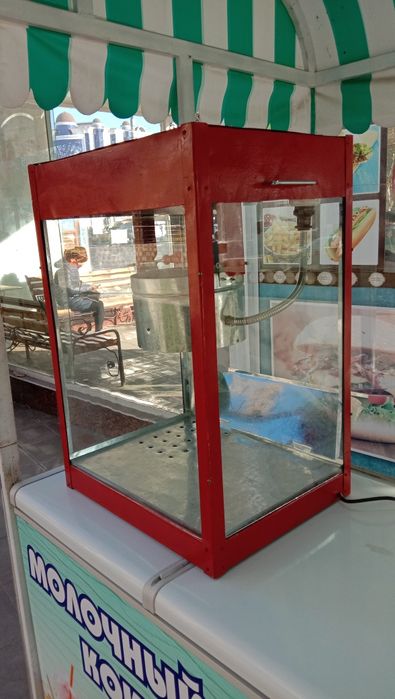 Янги Попкорн аппарат сотилади чикаришига гап йук 100 фоиз гарантия.