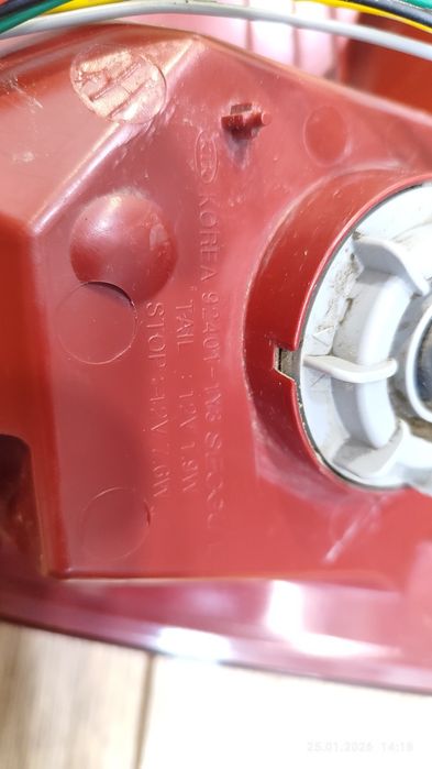 Фонарь задний Kia Picanto