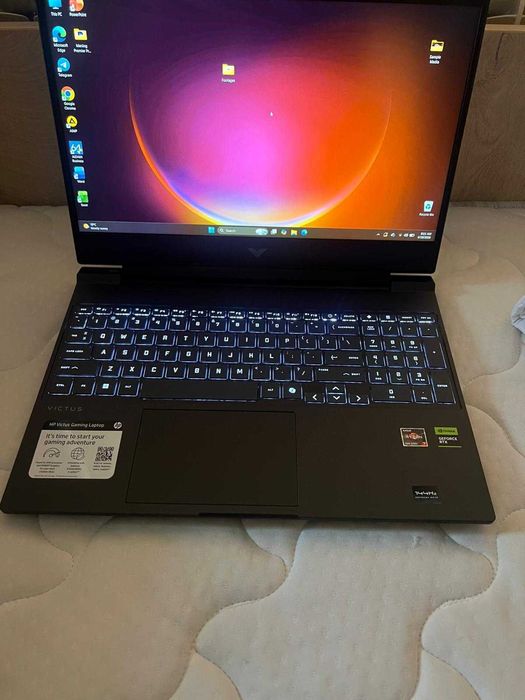 Hp Victus Gamin Laptop 15.6 / Ryzen 7 / Rtx 4050 6Gb
