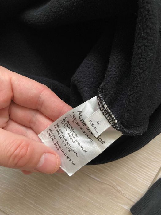 Acne Studios Fairview Face PAW17 мъжка блуза фланела размер XS S