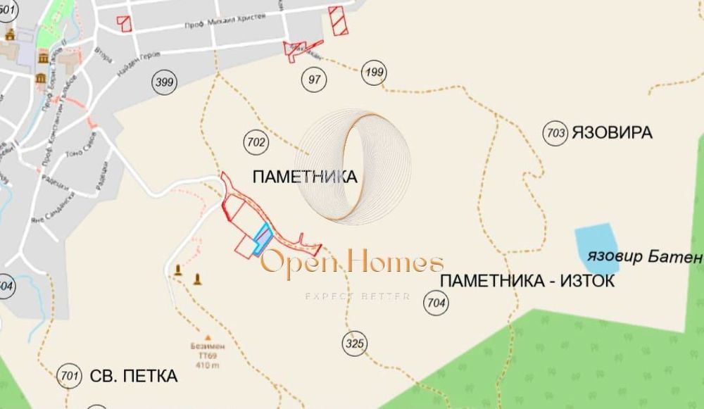 Парцел в Пловдив, област-гр.Перущица площ 1320 цена 39000