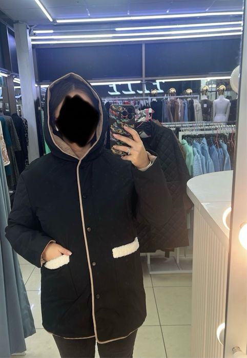 Куртка двусторонняя женская (осень)