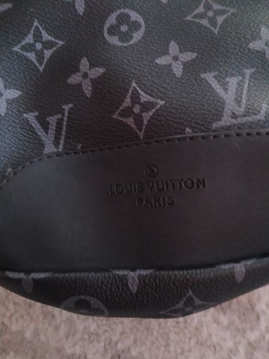 borseta lv monogram black