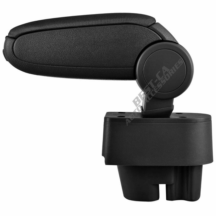 Текстилен черен подлакътник за Пежо 207 / Peugeot 207 (2006-2014)