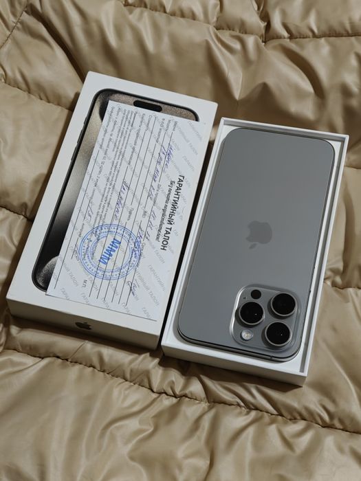 iPhone 15 Pro Max 512 gb akb 90 2 sim