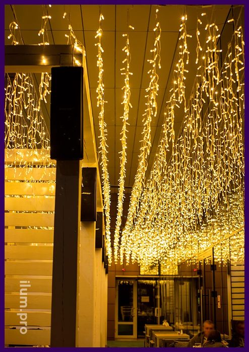 Новогодние оформления украшения арки герлянда