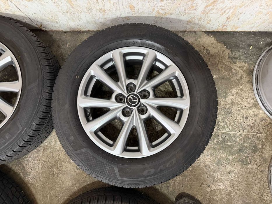 Jante Mazda OEM 17 5x114,3 ET45 + 225/65 R17 iarna CX-5 CX-7