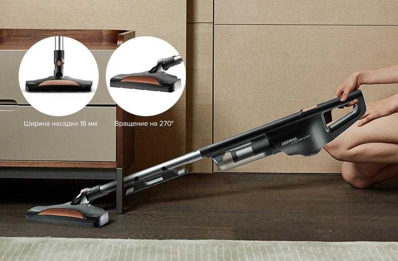 Вертикальный пылесос Xiaomi Deerma Vacuum Cleaner DX600 EU