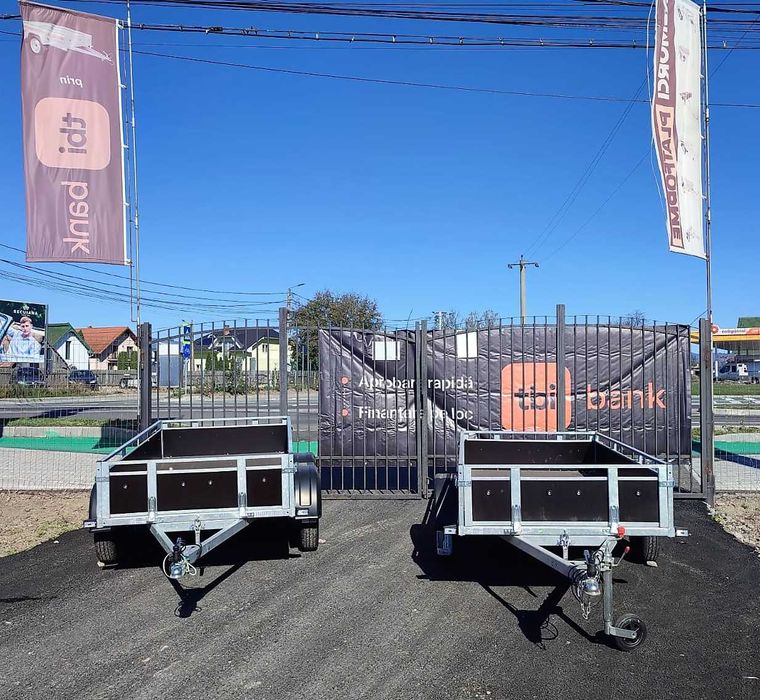 Remorca 750 kg Repo 260x135x38 cm Basculabila, ATV, CIV GRATUIT