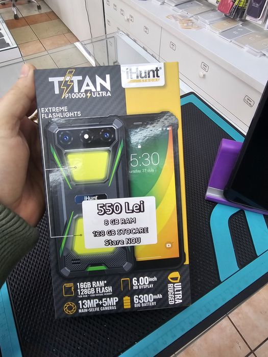 Ihunt Titan P10000 Ultra, 4/128 GB, Nou, 2 ani garanție