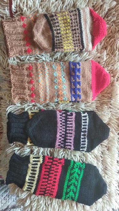 Ръчно плетени чорапи