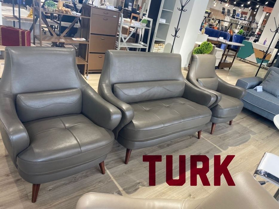 Диан офисная из эко кожи