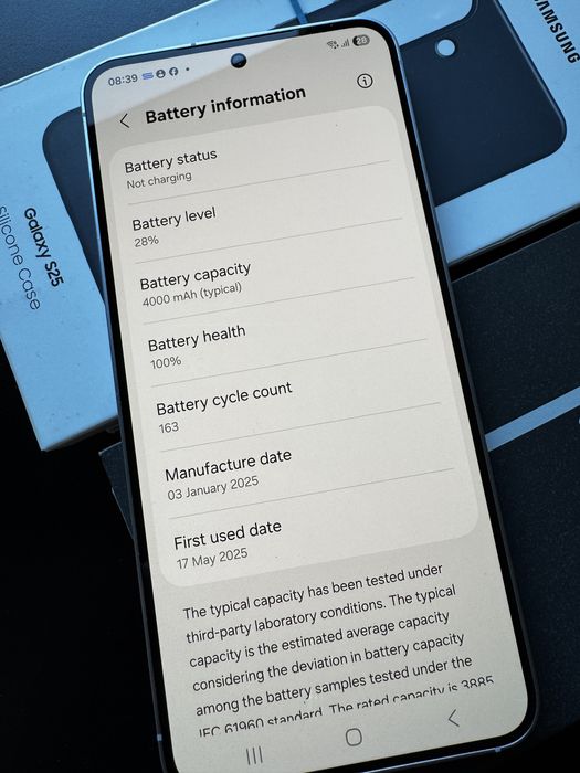 Galaxy S25 - 128Gb Гаранция