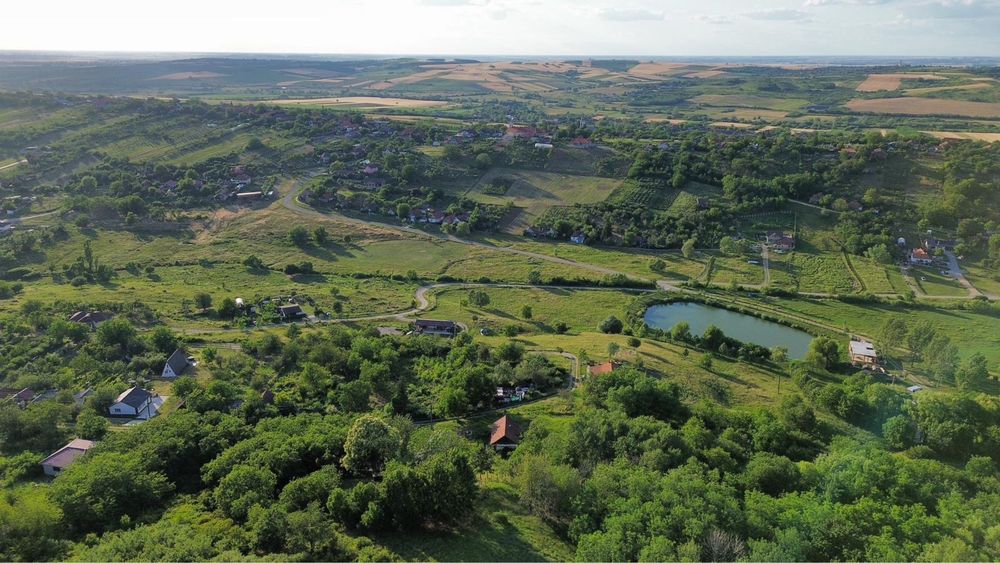 teren cu utilitati panoramic