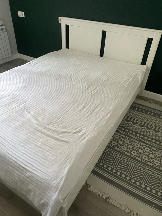 Кровать Ikea сонгесанд 140*200см, белый