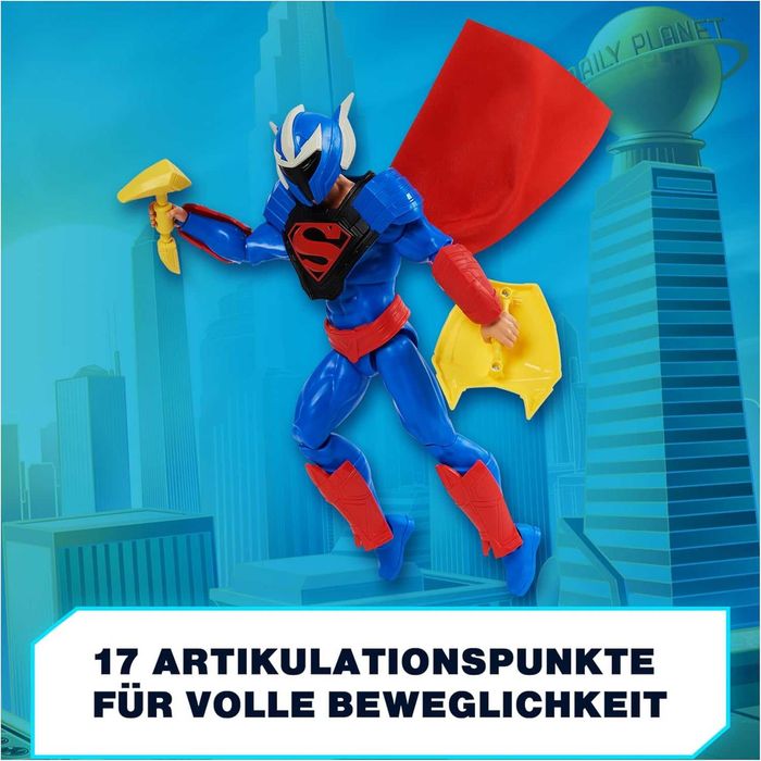 Фигура Супермен 30см с брониран костюм DC Superman Adventures