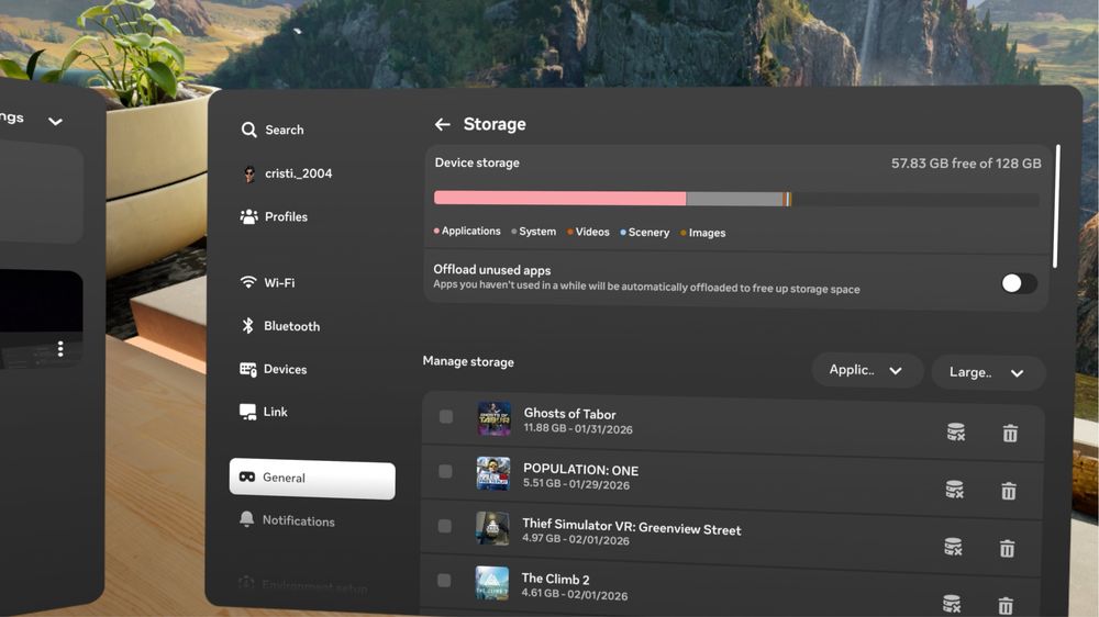 Oculus quest 3 128gb-VR