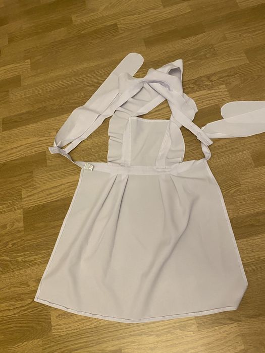 Фартук школьный белый