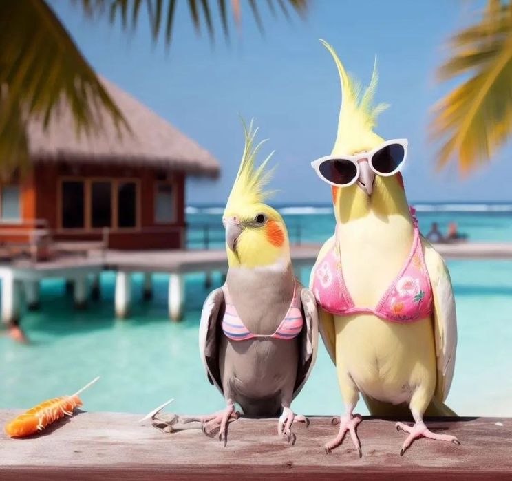 Декоративные птички продается