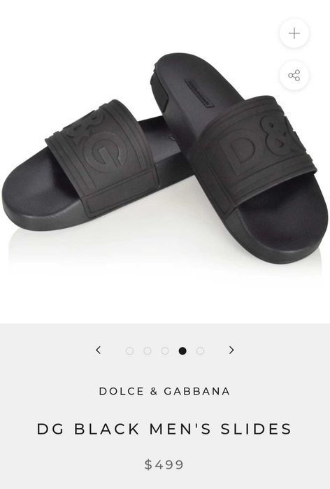 Dolce & Gabbana-оригинални мъжки чехли №42