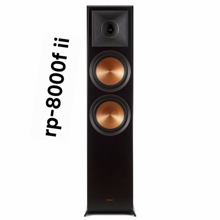 Klipsch rp-8000f ii ebony