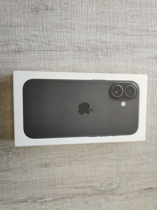 НОВ Apple iPhone 16 128GB  Black White Pink 1г. Гаранция Епъл!