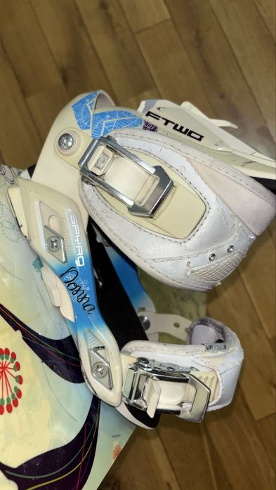 Snowboard FTWO Freedom 143 + legături  PREȚ MIC, VÂND RAPID
