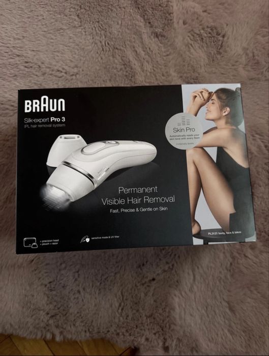 Epilator laser braun