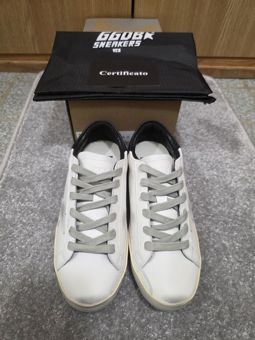 Golden Goose White Leather 37 Noi