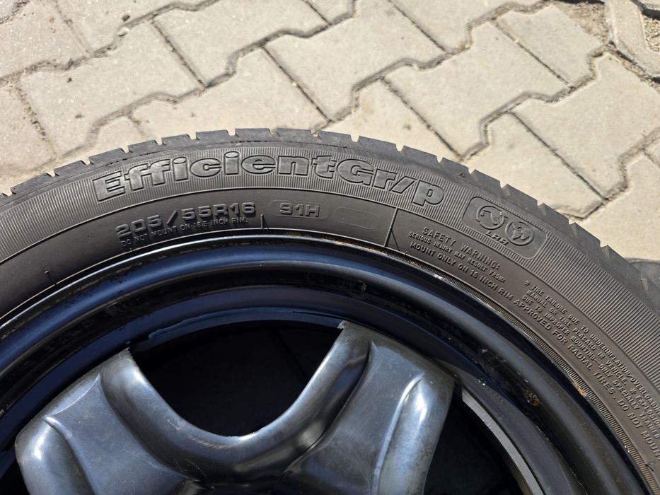 Set Roti Originale Renault  / Dacia 16" 205/55 R16 4x100 Sandero Logan Doker Lodgy Clio Captur