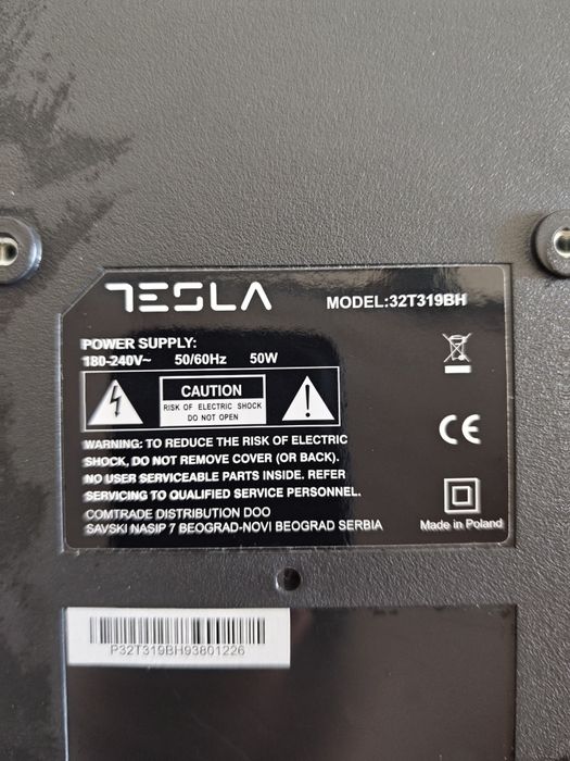 Продавам телевизор Tesla