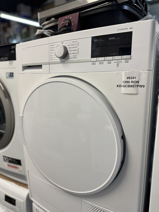 Uscător de rufe cu condensare Sharp KD-GCB8S7PW9