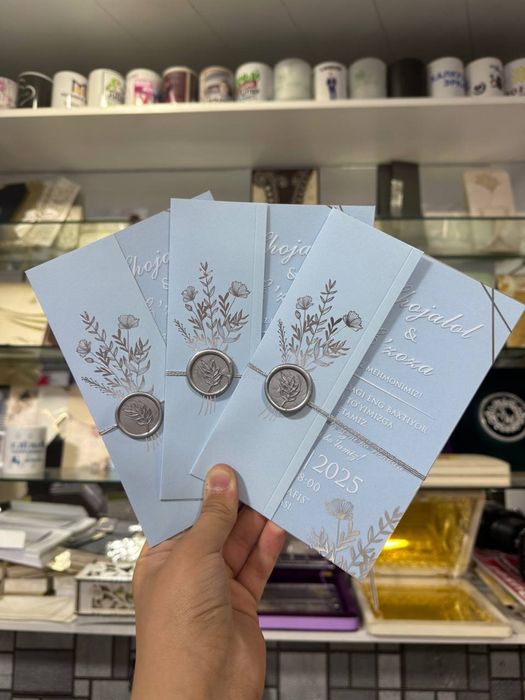 Taklifnomalar arzon narxlarda,Пригласительньй