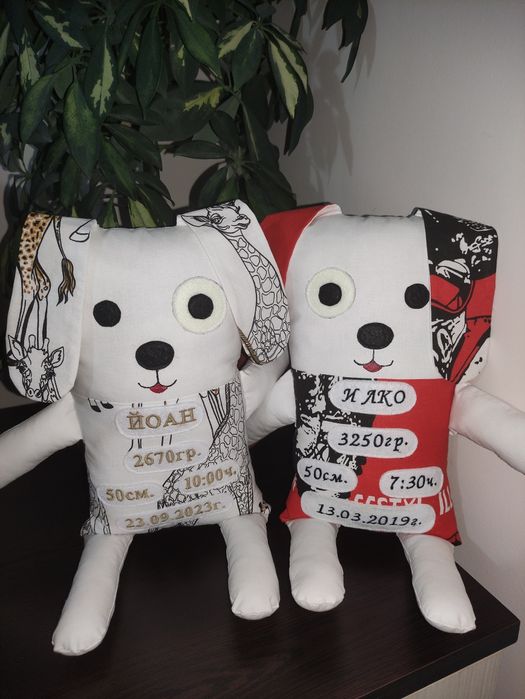 Ръчно изработени играчки за гушкане