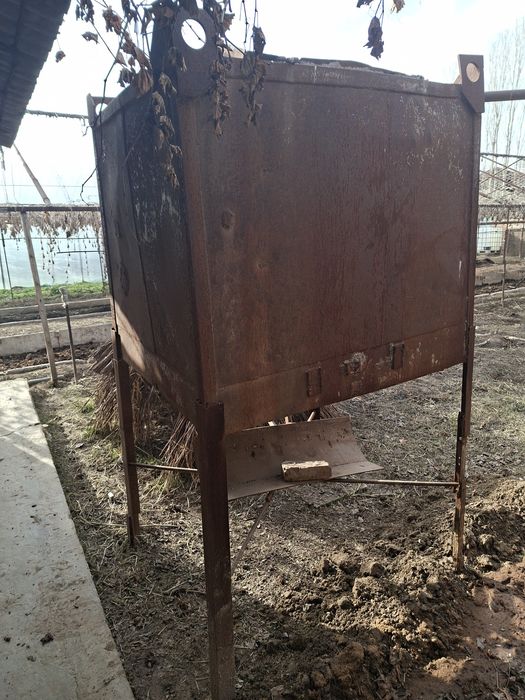 Сув идиш.темир бочка