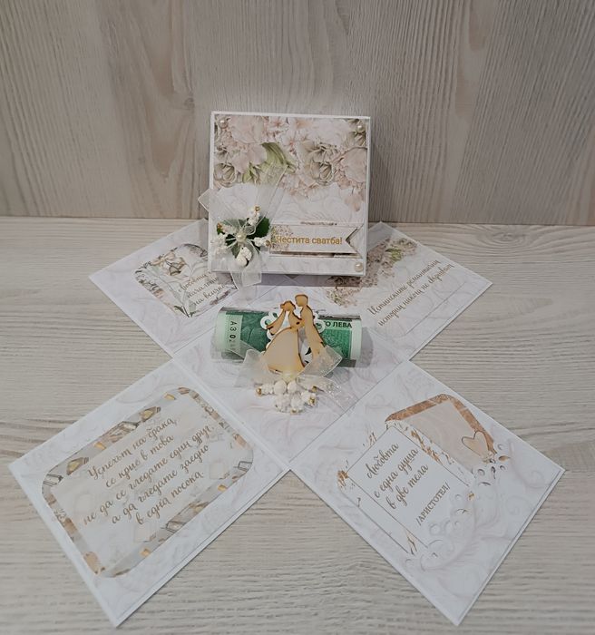 Кутия/ картичка за паричен подарък